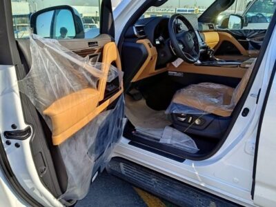 2022 Lexus LX 500 3.3 Litres Twin-Turbo Diesel V6 Engine White Tan SUV GCC Specs