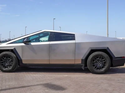 2024 Tesla Cybertruck Foundation Series Electric Vehicle Silver Black Truck Automatic