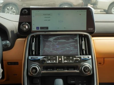 2025 Lexus LX 700h 3.5 Litres V6 Hybrid Engine White Tan SUV GCC Specs Automatic