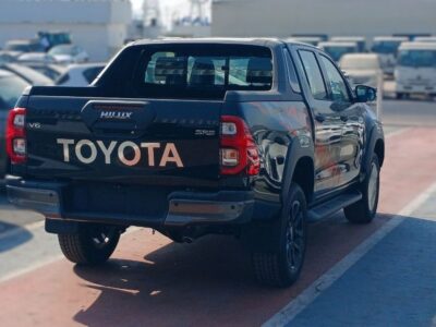 2025 Toyota Hilux Adventure 4.0 Litres 6 Cylinders Petrol Engine Black Pickup Truck 4x4