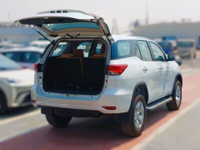 2025 Toyota Fortuner 2.7 Liters 4 Cylinders Diesel Engine White Tan SUV GCC Specs