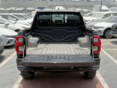 2024 Toyota Hilux GR Sport 4.0 Litres 6 Cylinders Petrol Engine Black Pickup Truck GCC