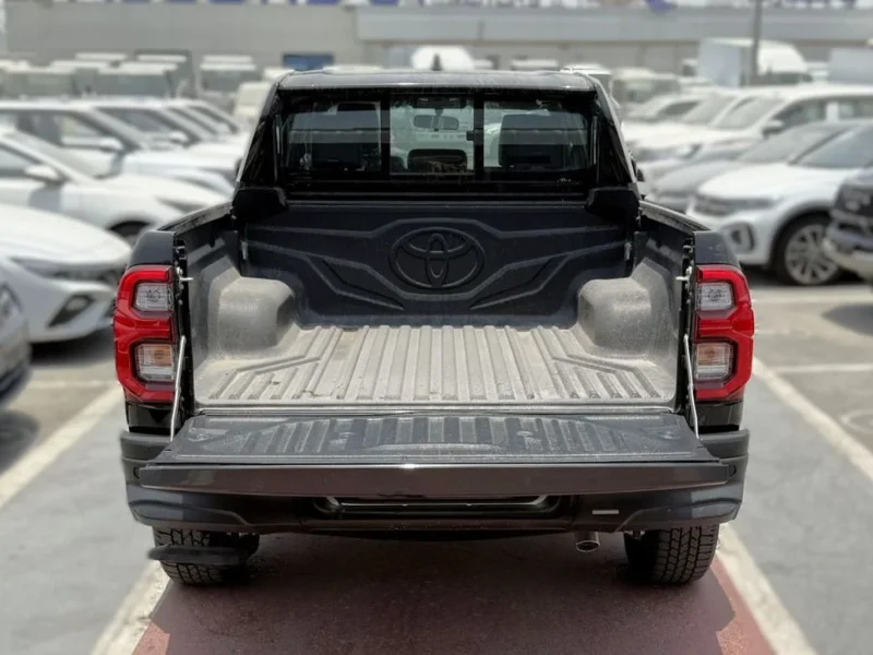 2024 Toyota Hilux GR Sport 4.0 Litres 6 Cylinders Petrol Engine Black Pickup Truck GCC