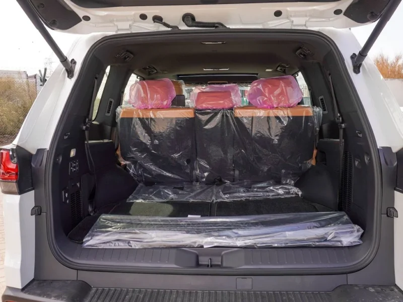 2025 Lexus LX 600 3.5 Litres V6 Petrol Engine White Tan SUV GCC Specs