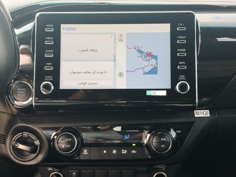 2025 Toyota Hilux Adventure 4.0 Litres 6 Cylinders Petrol Engine Black Pickup Truck 4x4