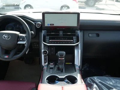 2026 Toyota Land Cruiser 300 GR Sport 3.5L Twin-Turbo V6 Engine Black Red SUV GCC Specs