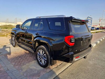 2026 Toyota 4Runner Limited 2.4L turbocharged i-FORCE 4-cylinder Engine Black SUV