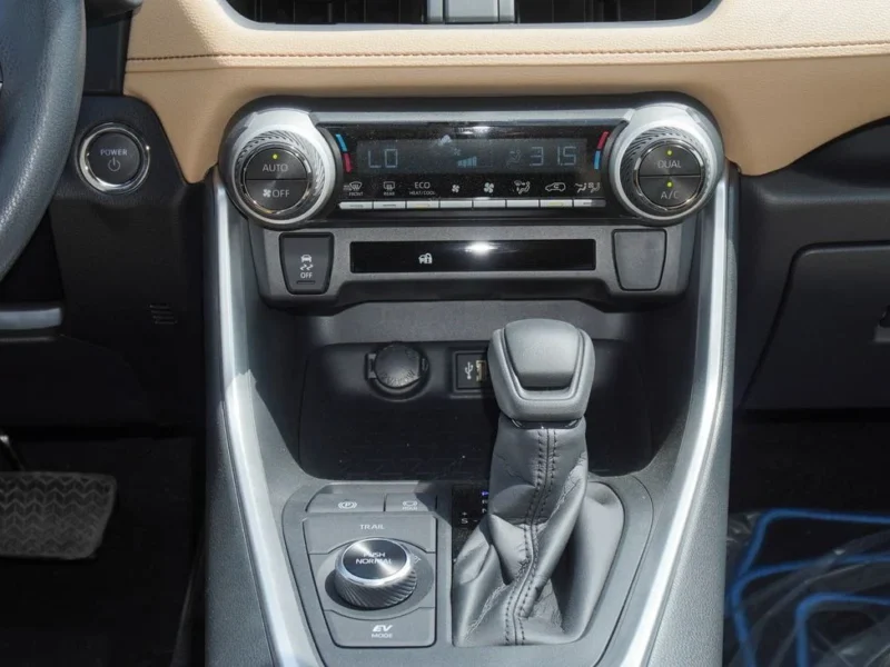 2025 Toyota RAV4 HEV 2.5L 4 Cylinders Hybrid Engine Grey Beige SUV GCC Specs