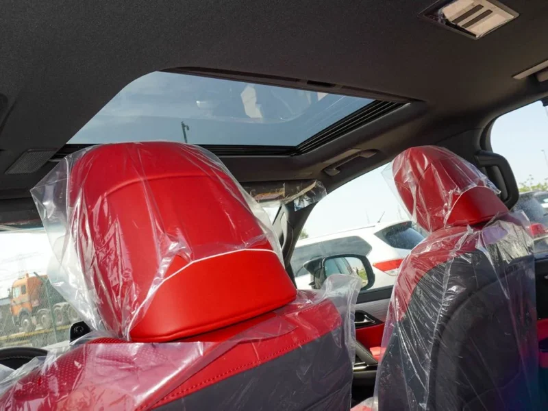 2025 Lexus LX 600 FSport 3.5 Litres V6 Petrol Engine Black Red SUV GCC Specs