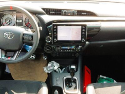 2025 Toyota Hilux GR Sport 4.0 Liters Petrol V6 Engine White Black Pickup Truck GCC Specs