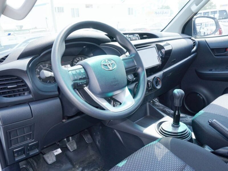 2025 Toyota Hilux GLX 2.4L 4 Cylinders DIESEL Engine White Black Pickup Truck GCC Specs