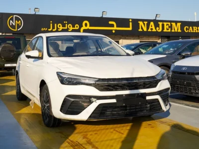 2025 MG 5 1.5-litre four-cylinder Petrol Engine White Black Sedan Automatic GCC Specs