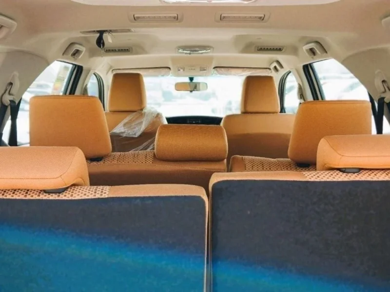 2025 Toyota Fortuner 2.7 Liters 4 Cylinders Diesel Engine White Tan SUV GCC Specs