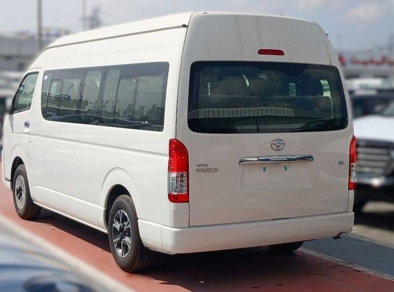 2024 Toyota HiAce GL High Roof 2.5L 4-Cylinder Diesel Engine Manual White Grey Van