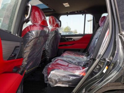 2025 Lexus LX 600 FSport 3.5 Litres V6 Petrol Engine Black Red SUV GCC Specs