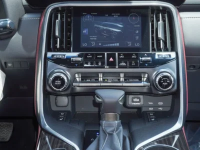 2025 Lexus LX 600 3.5 Litres V6 Petrol Engine White Burgundy SUV GCC Specs