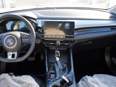 2025 MG 5 1.5-litre four-cylinder Petrol Engine White Black Sedan Automatic GCC Specs