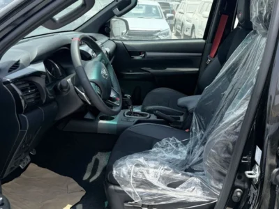 2024 Toyota Hilux GR Sport 4.0 Litres 6 Cylinders Petrol Engine Black Pickup Truck GCC