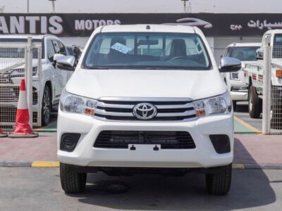 2025 Toyota Hilux GLX 2.4L 4 Cylinders DIESEL Engine White Black Pickup Truck GCC Specs