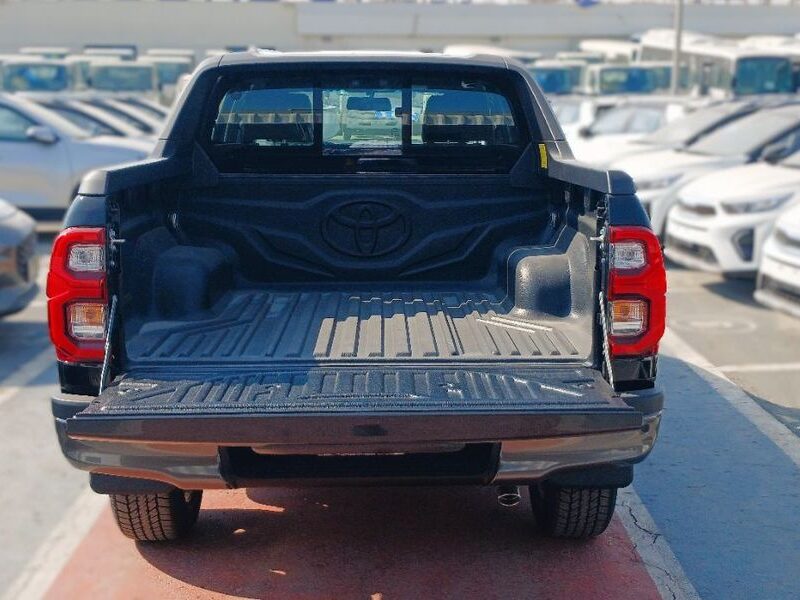 2025 Toyota Hilux Adventure 4.0 Litres 6 Cylinders Petrol Engine Black Pickup Truck 4x4
