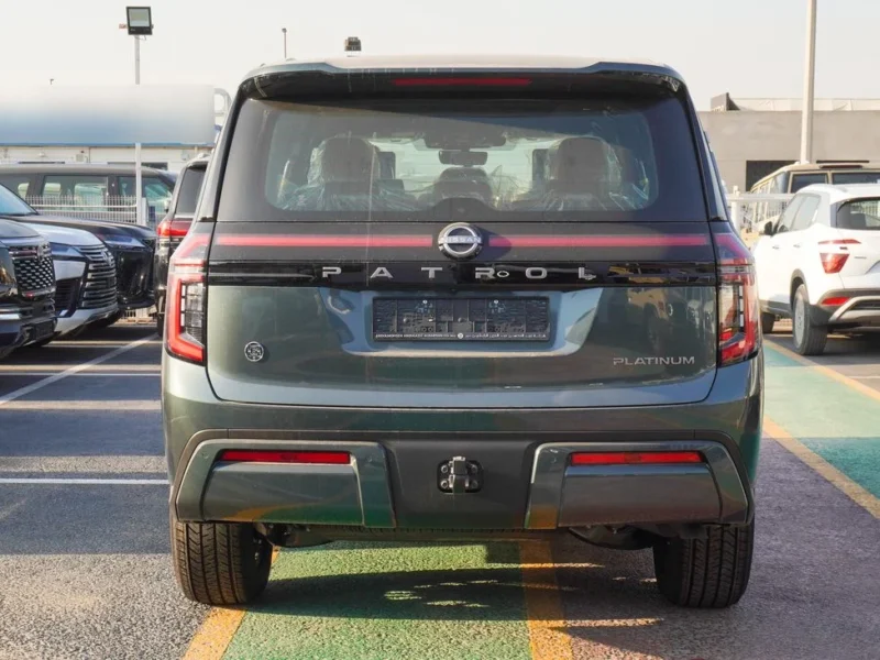 2025 Nissan Patrol Platinum 3.5 Litres Twin-Turbo V6 Petrol Engine Green Tan SUV