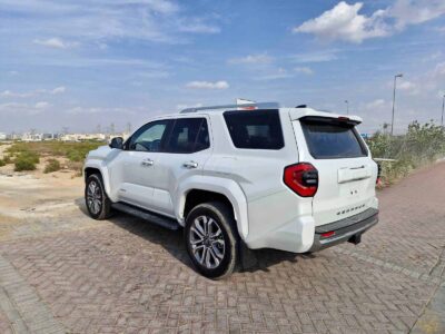 2026 Toyota 4Runner Limited 2.4L turbocharged i-FORCE 4-cylinder Engine White Brown SUV