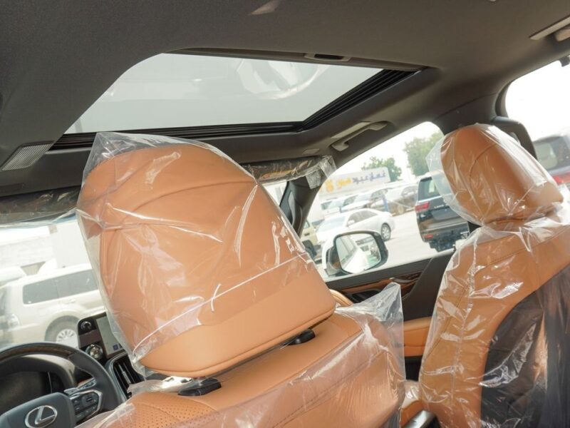 2025 Lexus LX 700h 3.5 Litres V6 Hybrid Engine White Tan SUV GCC Specs Automatic