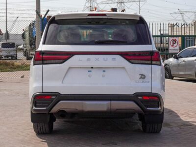 2025 Lexus LX 600 3.5 Litres V6 Petrol Engine White Tan SUV GCC Specs
