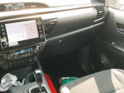 2025 Toyota Hilux GR Sport 4.0 Liters Petrol V6 Engine White Black Pickup Truck GCC Specs