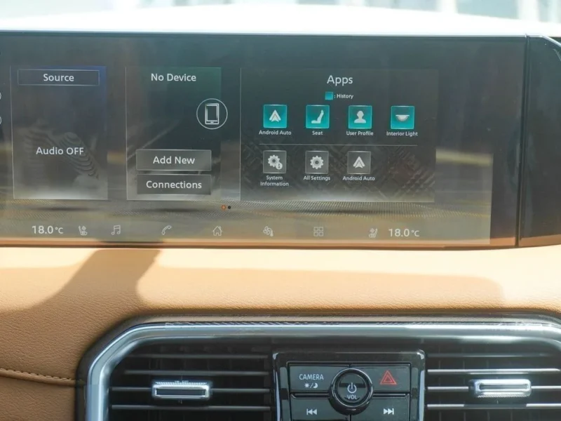 2026 Nissan Patrol Platinum 3.5 Litres Twin-Turbo V6 Petrol Engine White Tan SUV