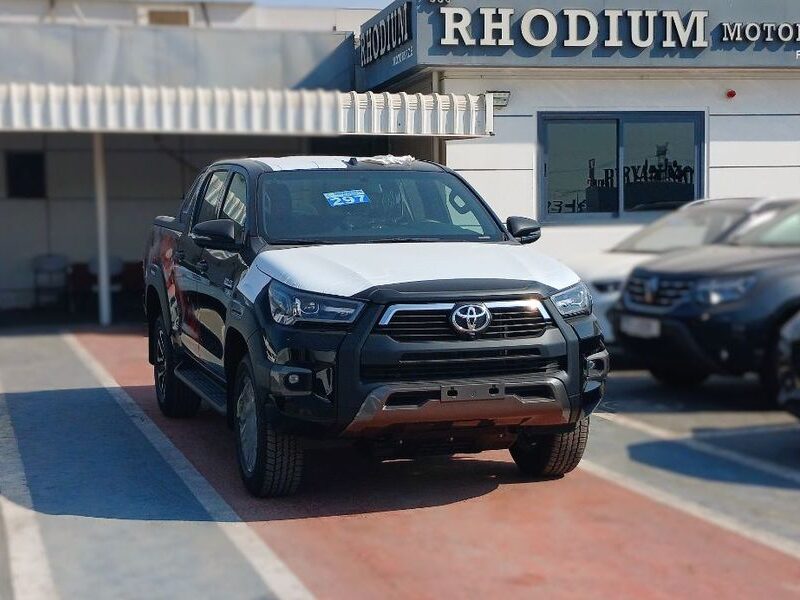 2025 Toyota Hilux Adventure 4.0 Litres 6 Cylinders Petrol Engine Black Pickup Truck 4x4