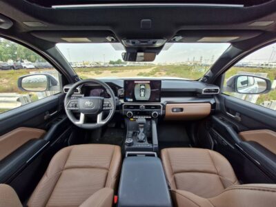 2026 Toyota 4Runner Limited 2.4L turbocharged i-FORCE 4-cylinder Engine White Brown SUV