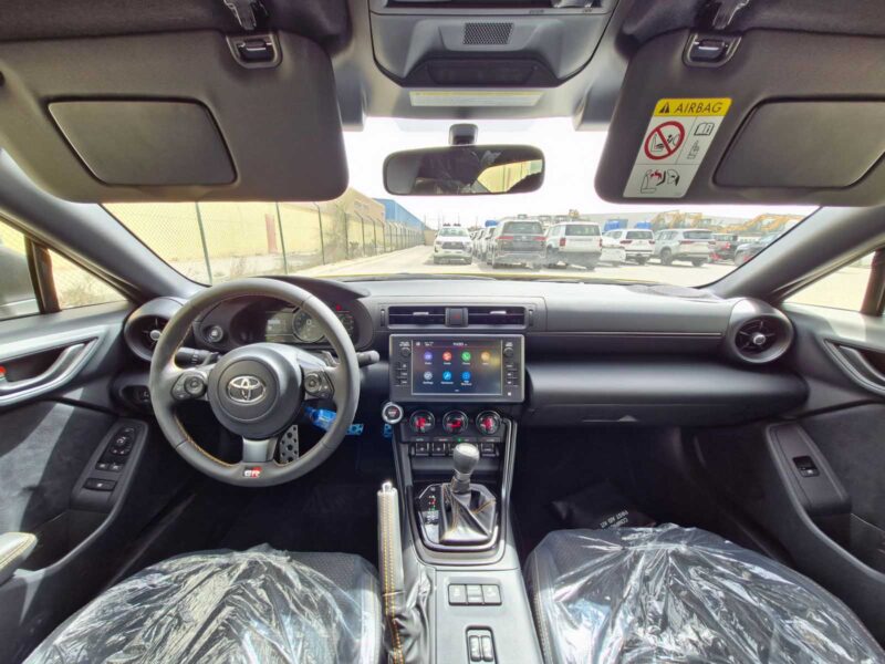 2026 Toyota GR 86 2.4L 4-Cylinder Boxer Petrol Engine Yellow Black 2-Door Coupe