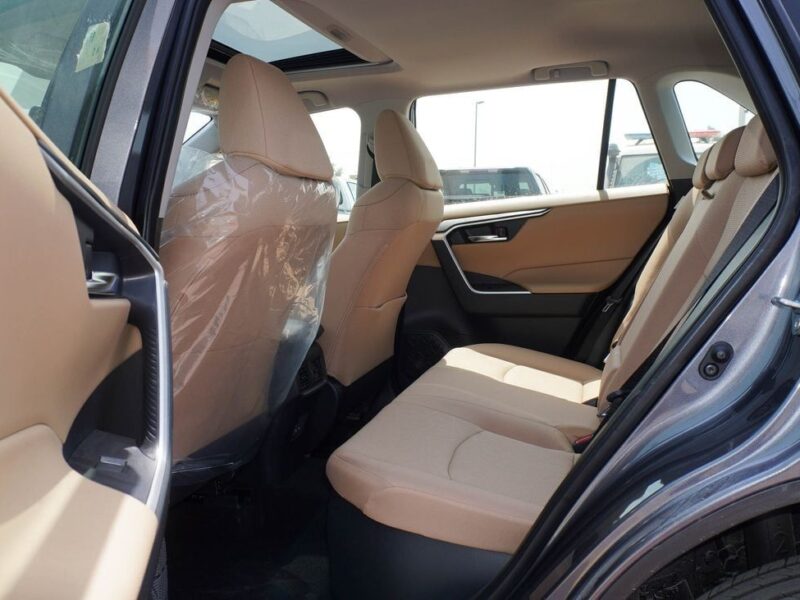 2025 Toyota RAV4 HEV 2.5L 4 Cylinders Hybrid Engine Grey Beige SUV GCC Specs