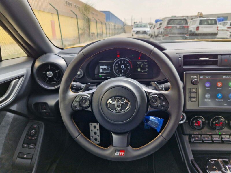 2026 Toyota GR 86 2.4L 4-Cylinder Boxer Petrol Engine Yellow Black 2-Door Coupe