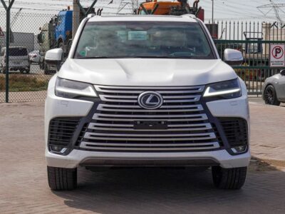2025 Lexus LX 600 3.5 Litres V6 Petrol Engine White Tan SUV GCC Specs