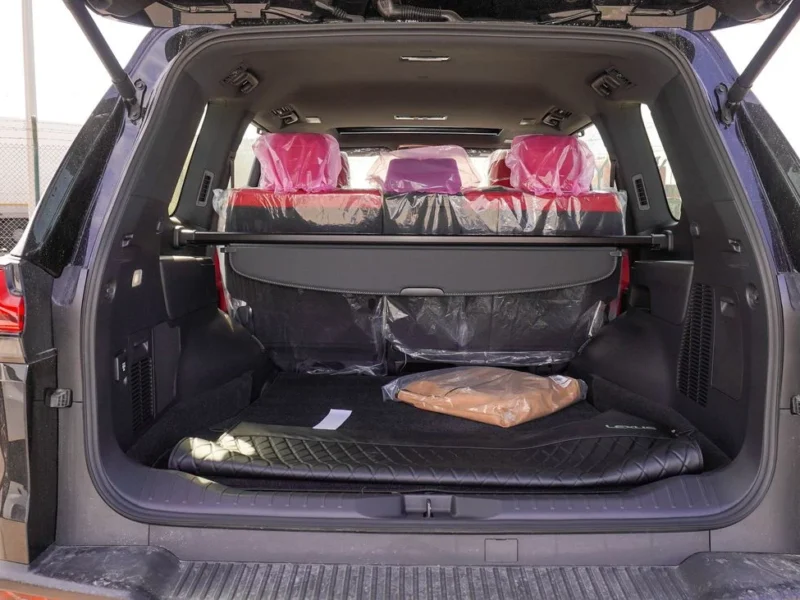 2025 Lexus LX 600 FSport 3.5 Litres V6 Petrol Engine Black Red SUV GCC Specs