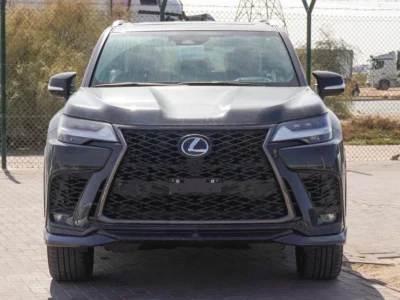2025 Lexus LX 600 FSport 3.5 Litres V6 Petrol Engine Black Red SUV GCC Specs