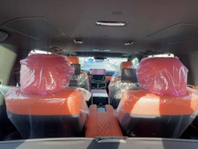 2026 Lexus LX 600 3.5L Twin-Turbocharged V6 Petrol Engine White Orange SUV GCC