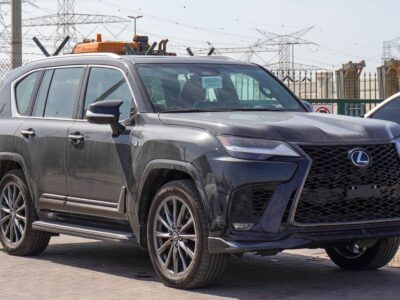 2025 Lexus LX 600 FSport 3.5 Litres V6 Petrol Engine Black Red SUV GCC Specs