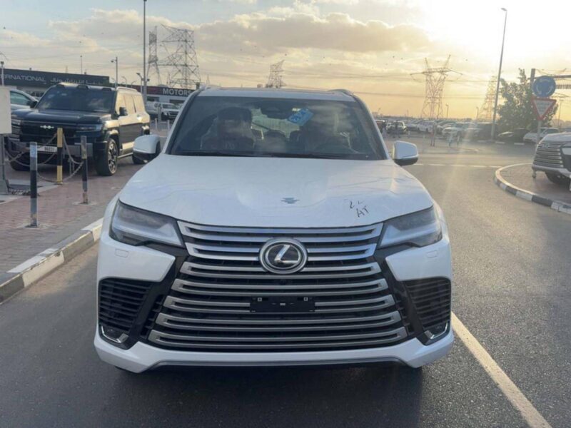 2026 Lexus LX 600 3.5L Twin-Turbocharged V6 Petrol Engine White Orange SUV GCC