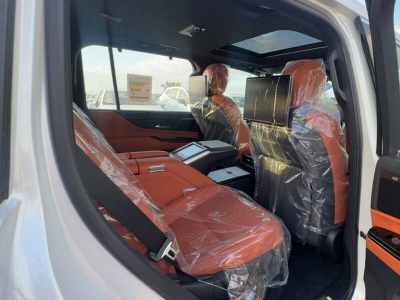 2026 Lexus LX 600 3.5L Twin-Turbocharged V6 Petrol Engine White Orange SUV GCC