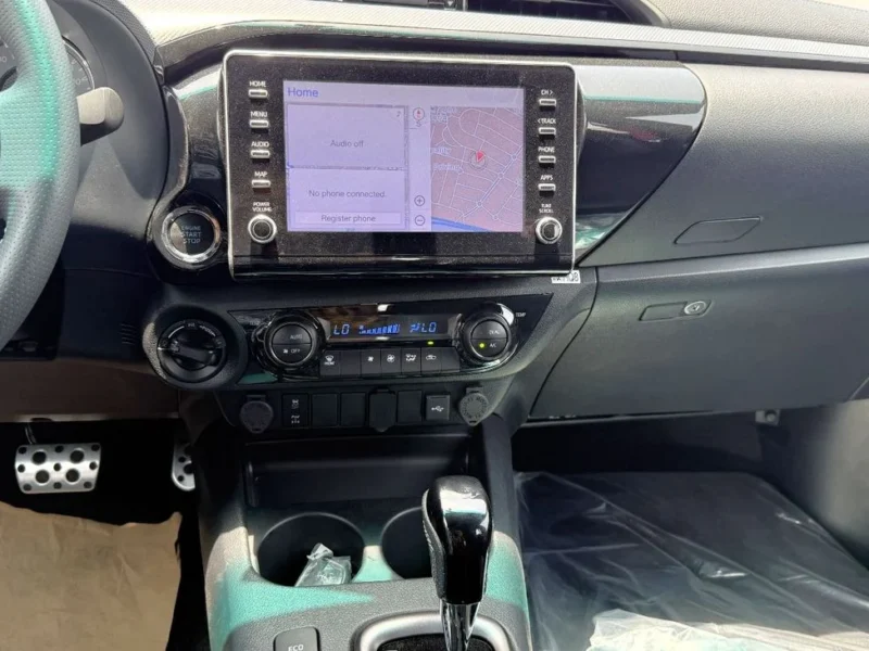 2024 Toyota Hilux GR Sport 4.0 Litres 6 Cylinders Petrol Engine Black Pickup Truck GCC