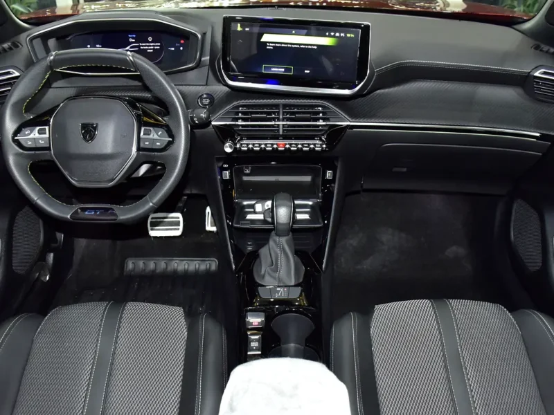 2024 Peugeot 2008 GT Line 3 Cylinder Petrol Engine Red Black Crossover GCC