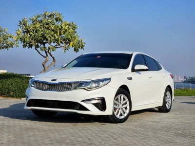 2020 Kia Optima EX Mid 4 Cylinder Petrol Engine White Grey Sedan GCC Specs