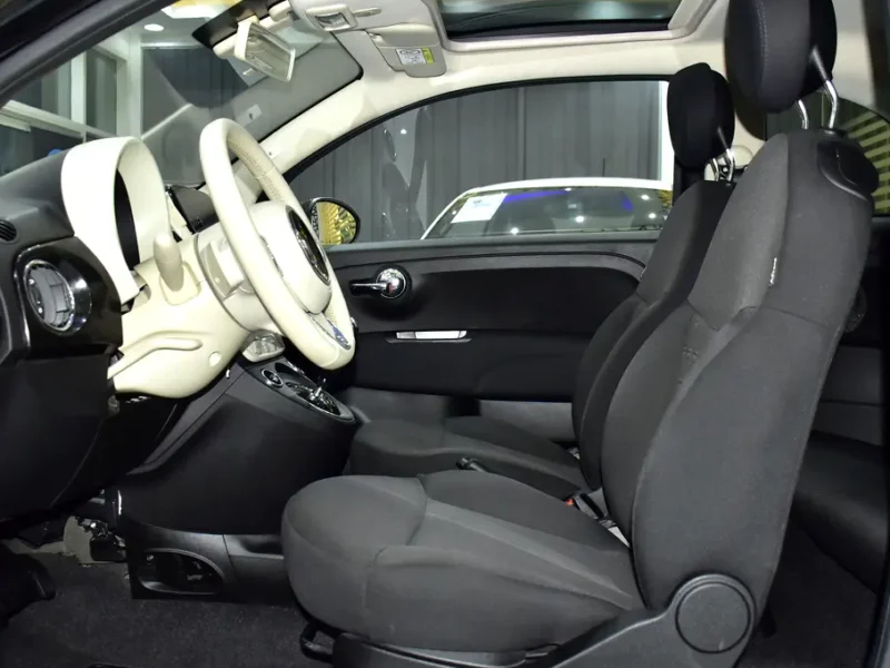 2023 Fiat 500 Dolcevita 4 Cylinder Petrol Engine Black Hatchback GCC Specs