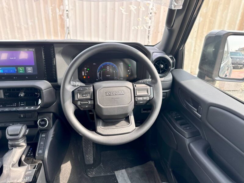 2025 Toyota Land Cruiser Prado RHD AR-TX 2.8L 4-cylinder Turbo Diesel Grey Black SUV