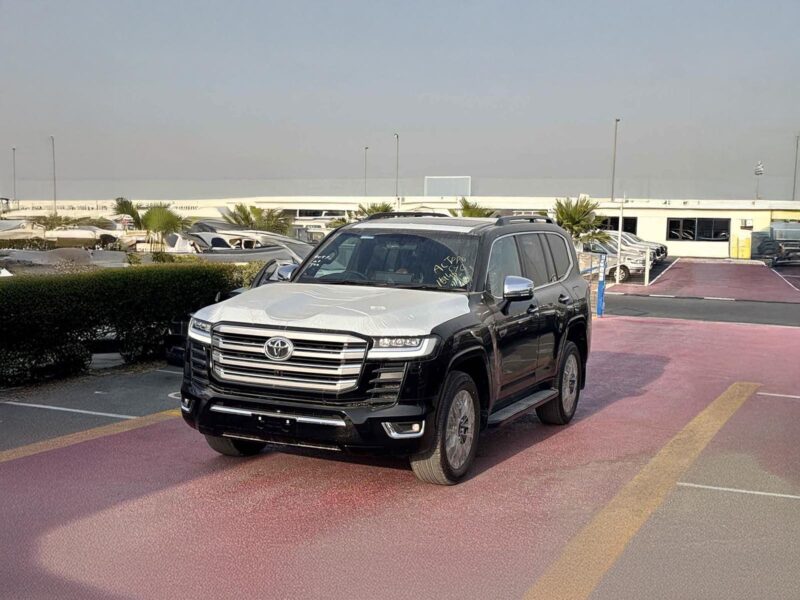 2025 Toyota Land Cruiser 300 VXR 3.3L Twin-Turbo V6 Diesel RHD Black SUV Automatic