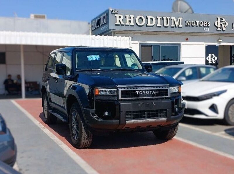 2024 Toyota Prado TX 2.7 Litres 4 Cylinders Petrol Engine Black Beige SUV Automatic