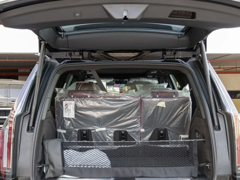 2026 Cadillac Escalade Sport 6.2 Litres 8 Cylinders Petrol Engine Black Maroon SUV GCC Specs